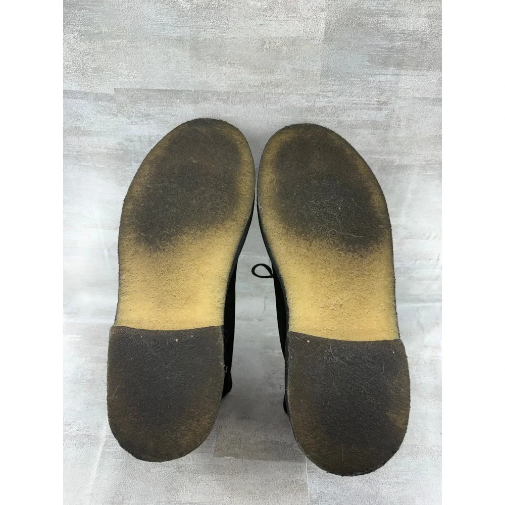Clarks Originals Desert Boot Black Suede Chukka Men Sz 10M 13292